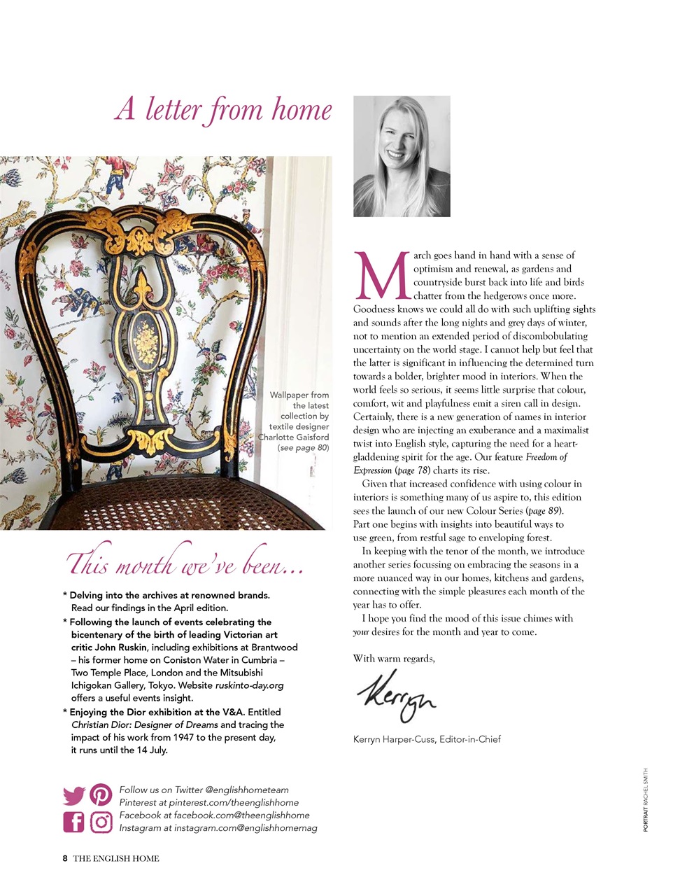 The English Home Preview Pages