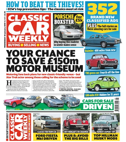 Classic Car Weekly issue 30th January 2019