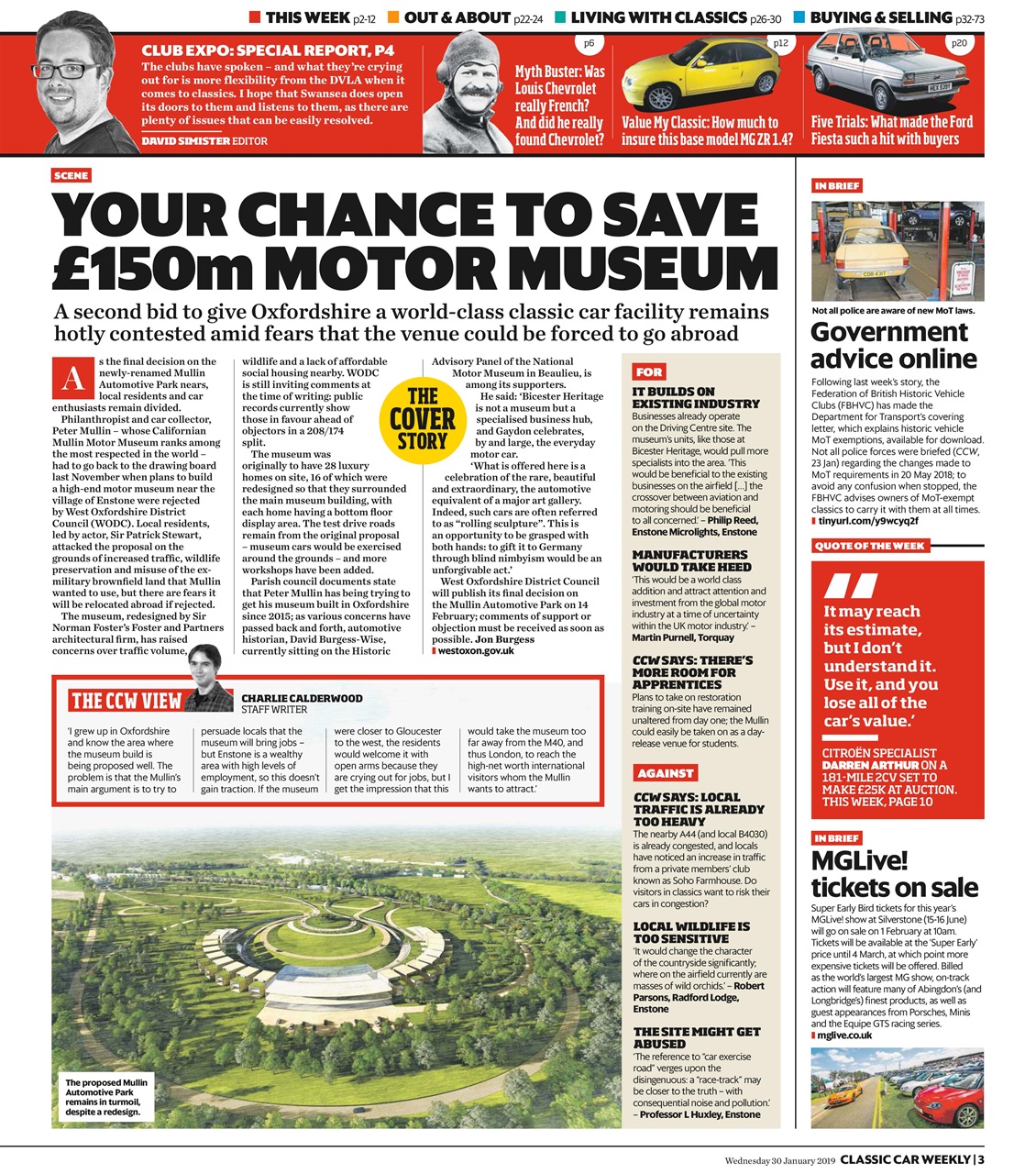 Classic Car Weekly Preview Pages