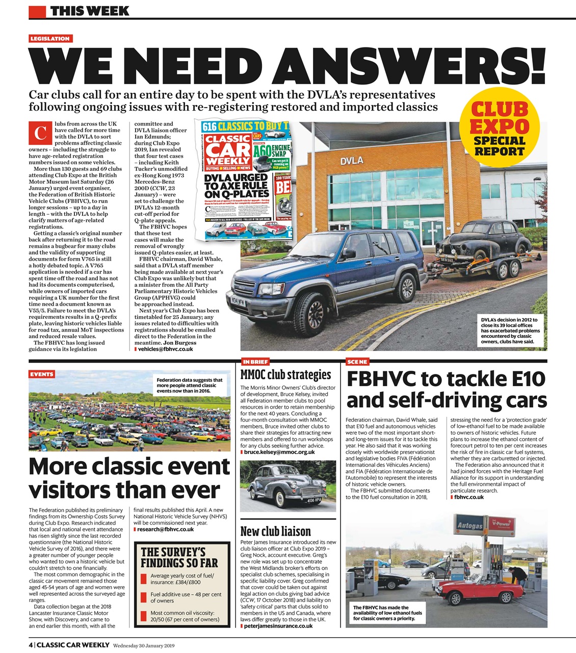 Classic Car Weekly Preview Pages