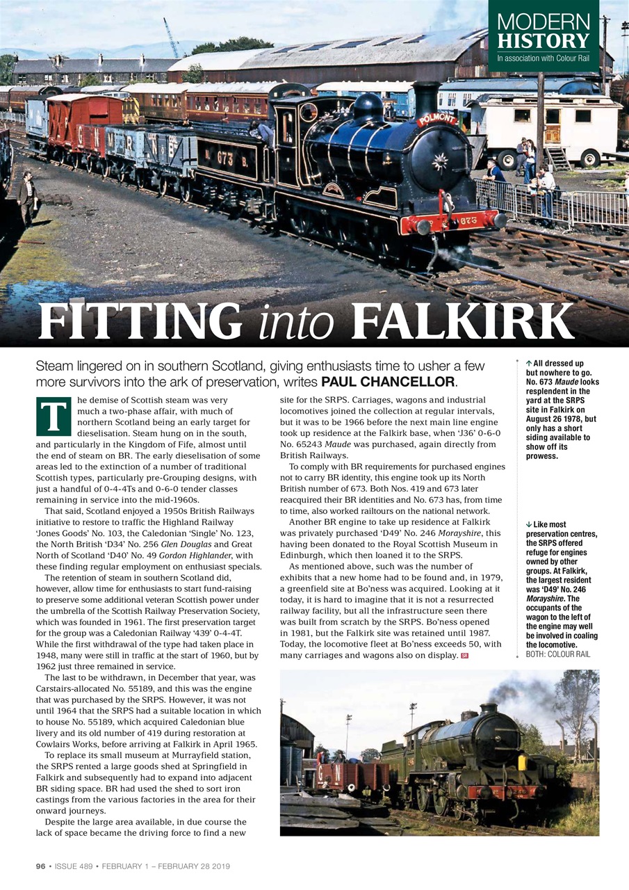 Steam Railway Preview Pages