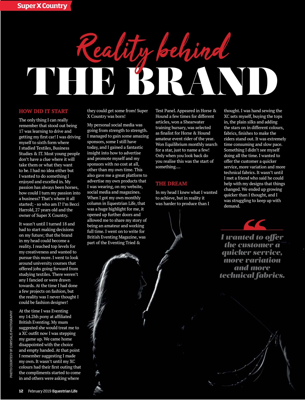 Equestrian Life Magazine Preview Pages