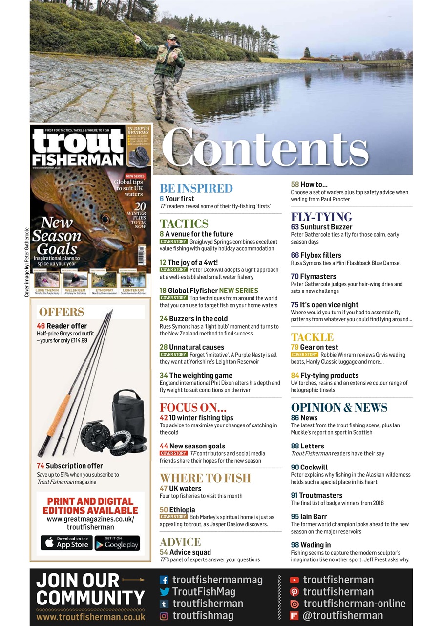 Trout Fisherman Preview Pages