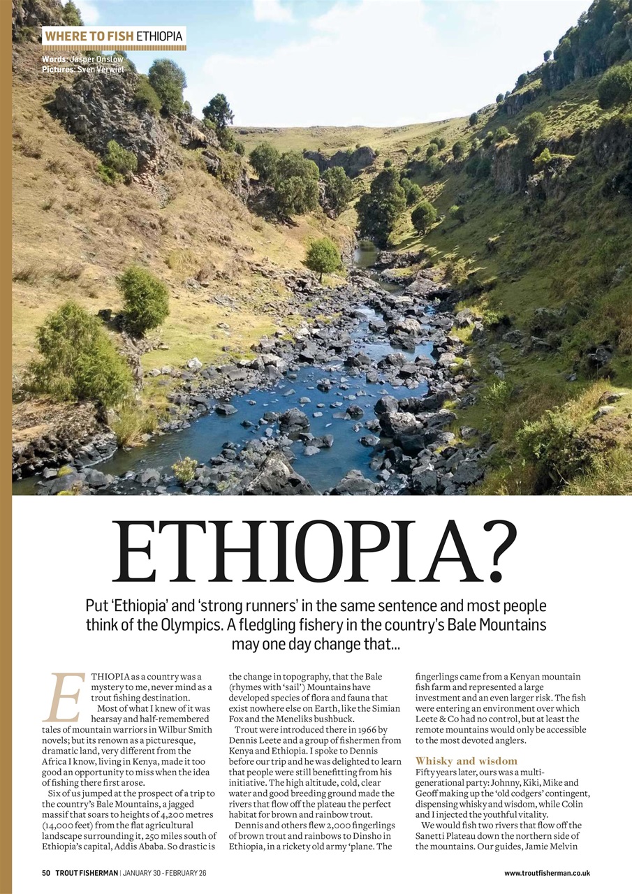 Trout Fisherman Preview Pages