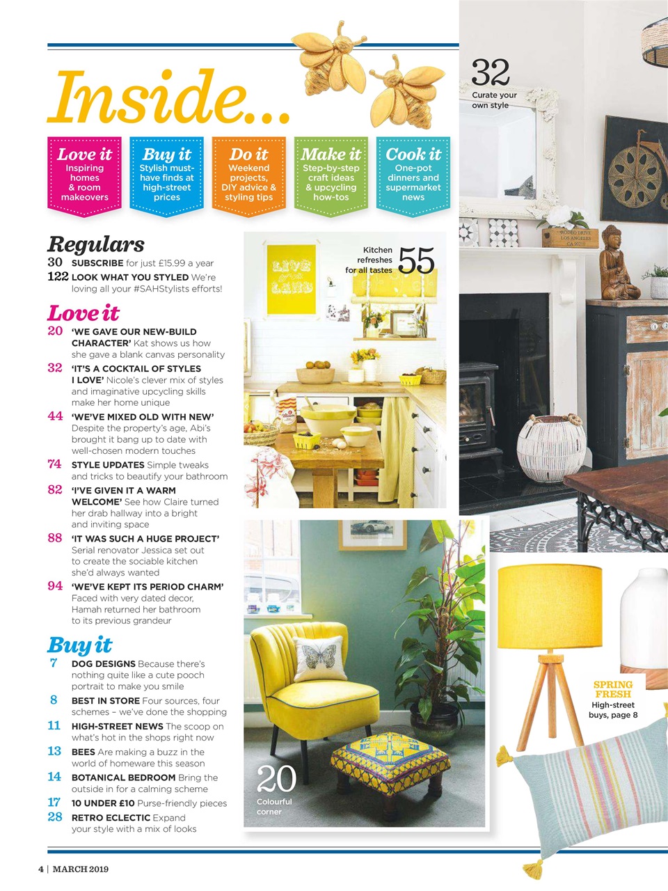Style at Home Preview Pages