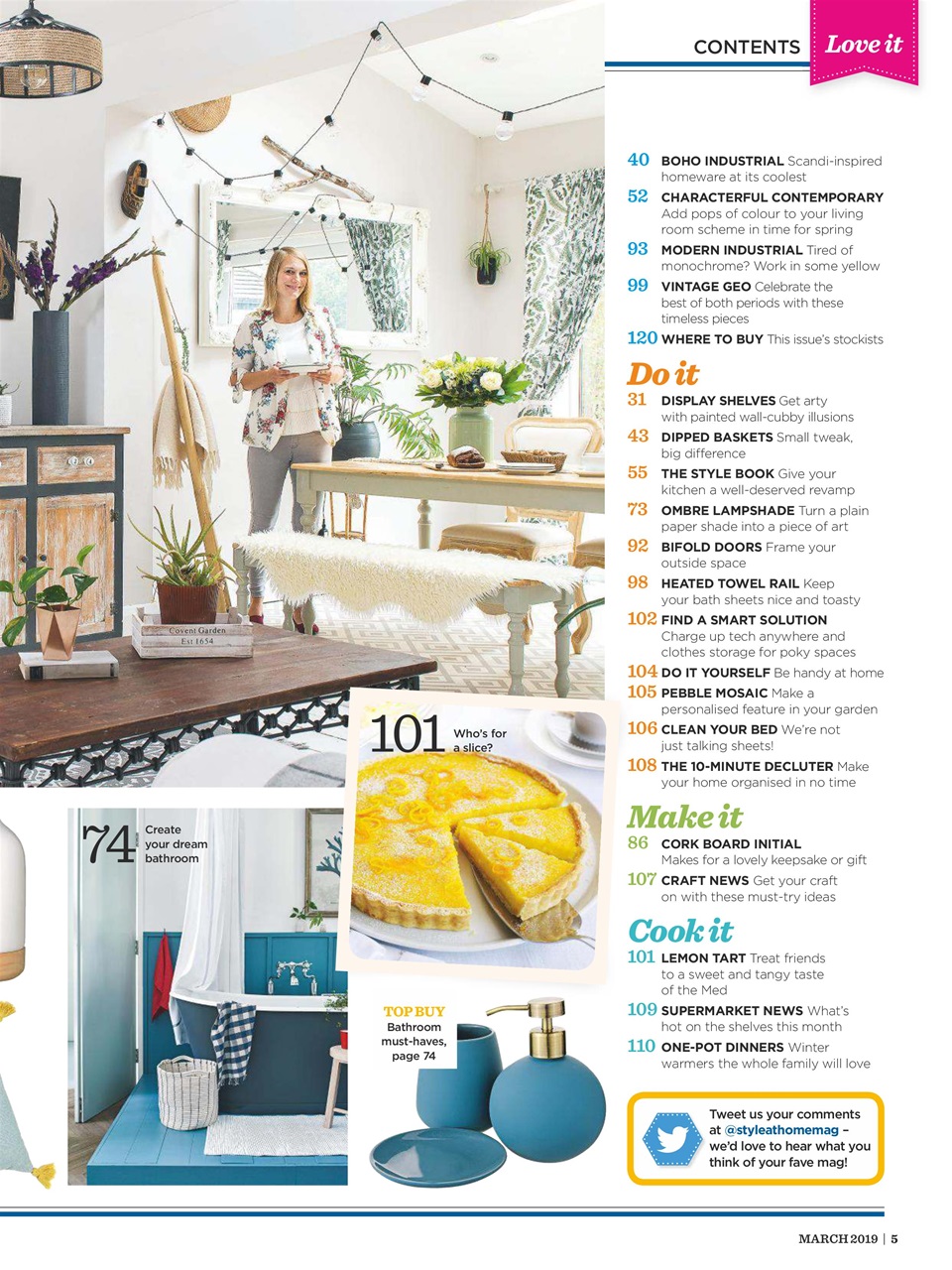 Style at Home Preview Pages