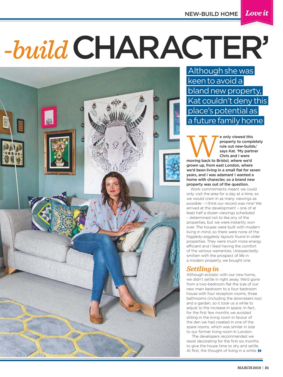 Style at Home Preview Pages