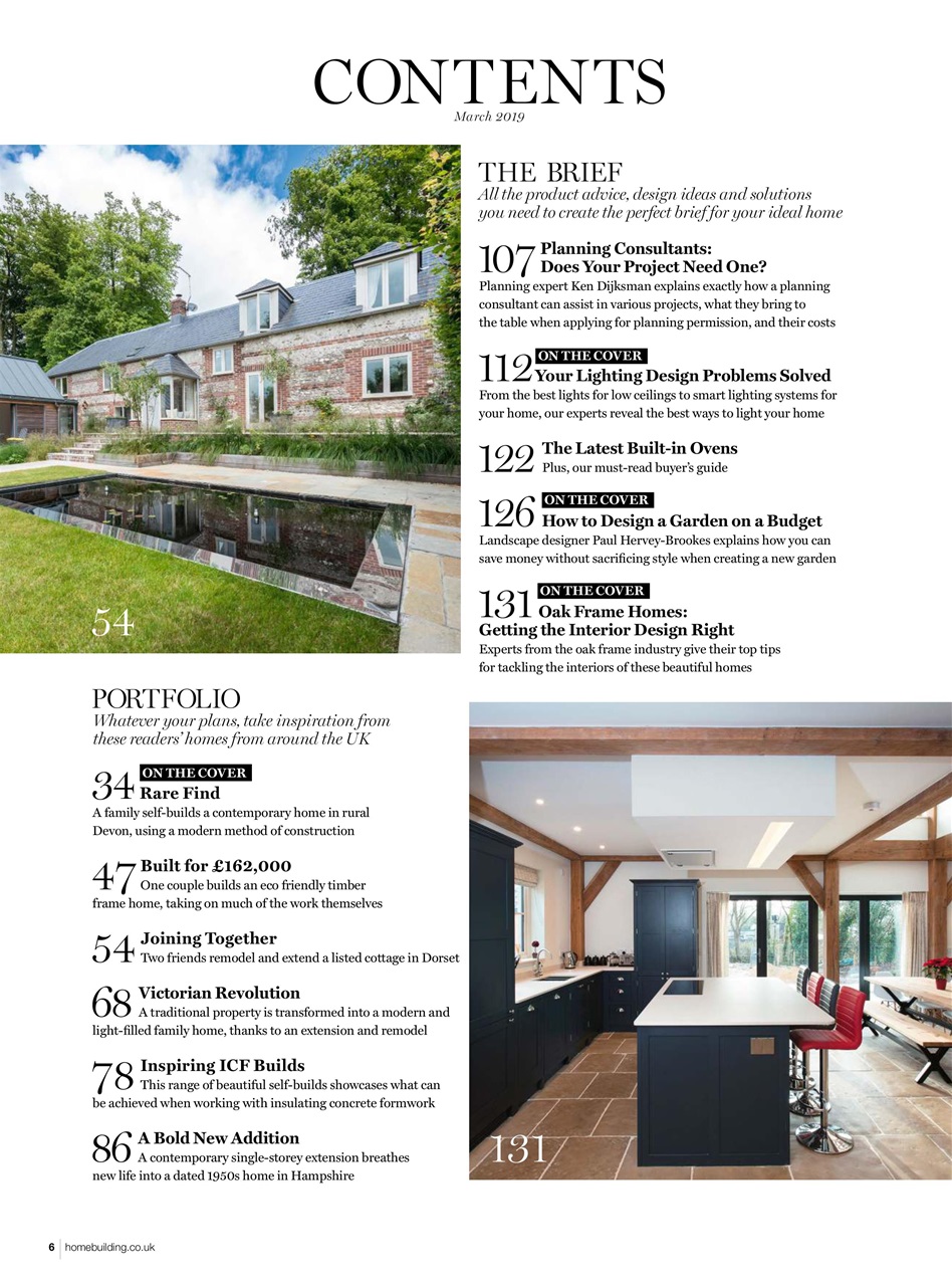 Homebuilding & Renovating Magazine Preview Pages
