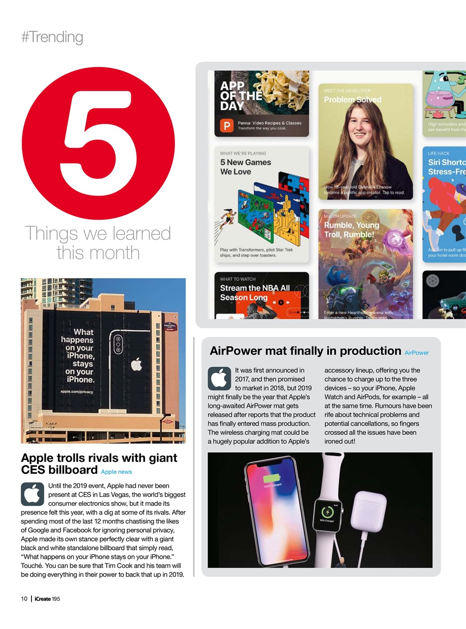 iCreate Preview Pages