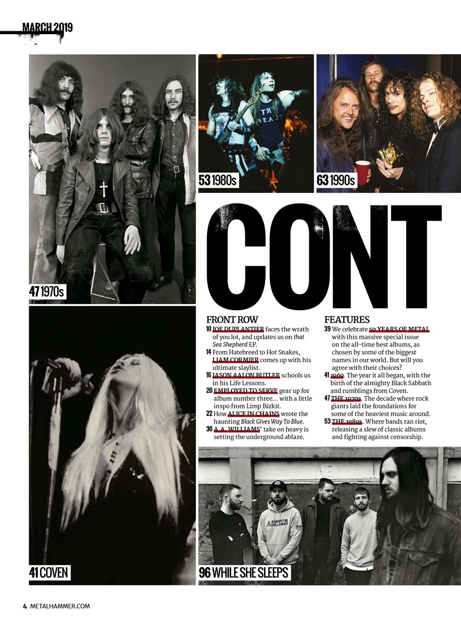 Metal Hammer Preview Pages