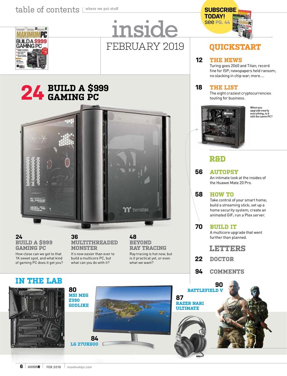 Maximum PC Preview Pages