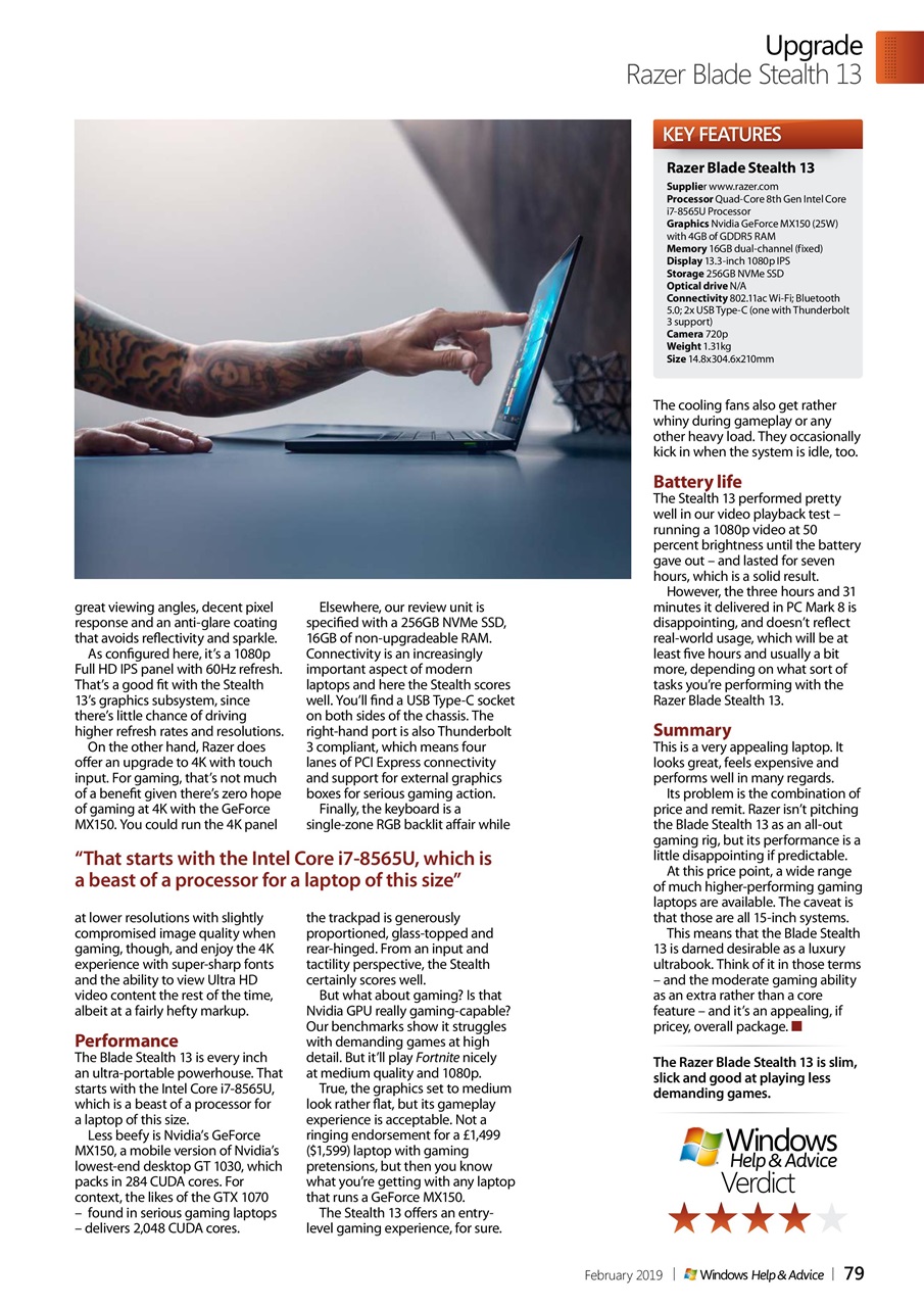 Windows Help & Advice Preview Pages