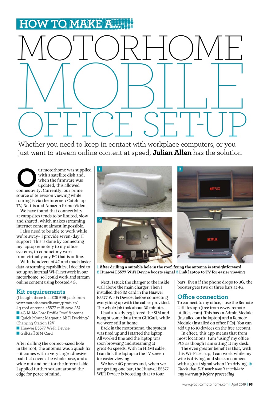 Practical Motorhome Preview Pages