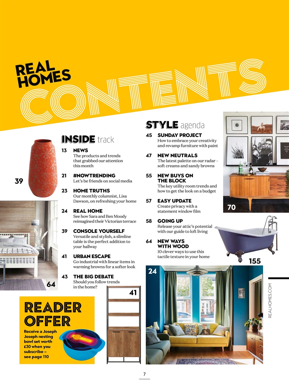 Real Homes Magazine Preview Pages
