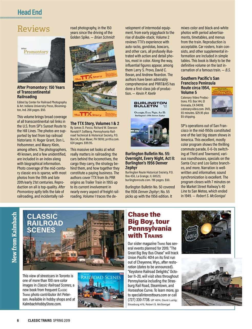 Classic Trains Preview Pages