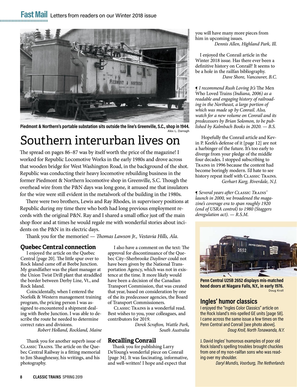 Classic Trains Preview Pages