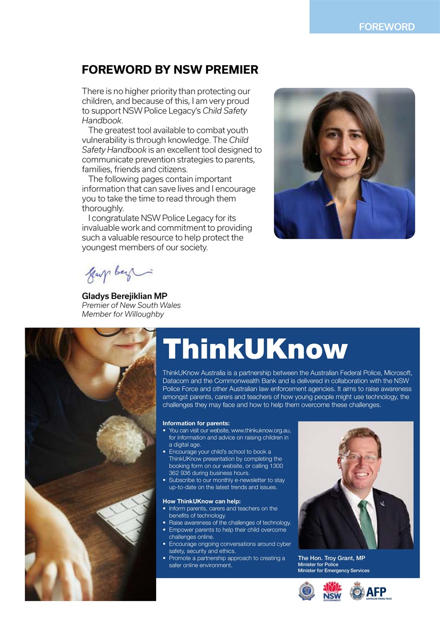 NSW Child Safety Handbook Preview Pages
