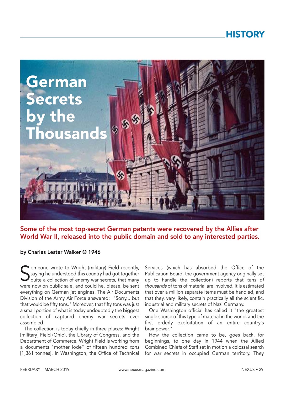 Nexus Magazine Preview Pages