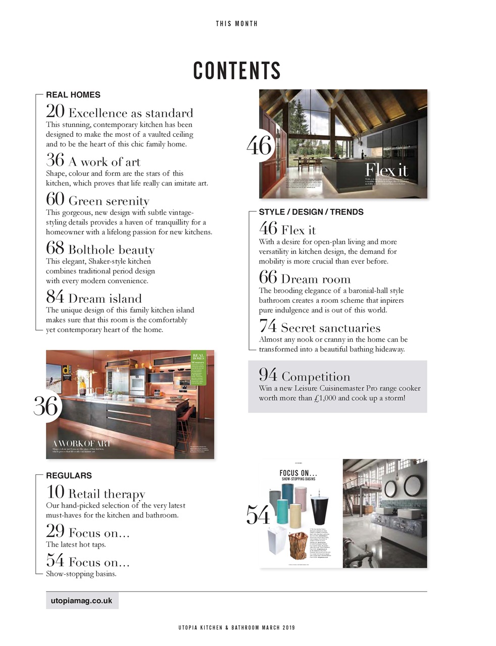 Utopia Kitchen & Bathroom Preview Pages