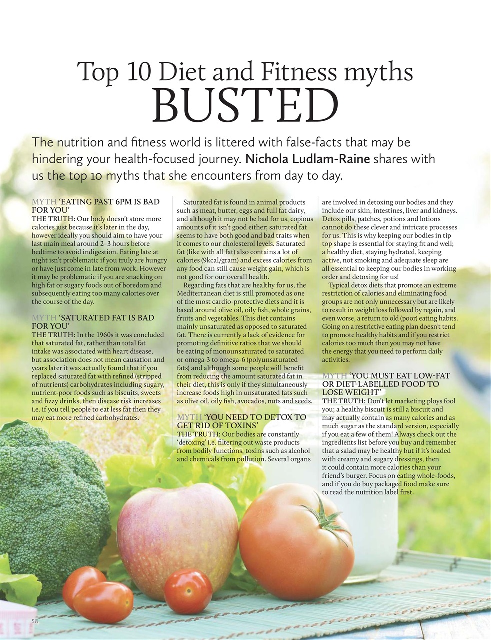 Super Foods Preview Pages