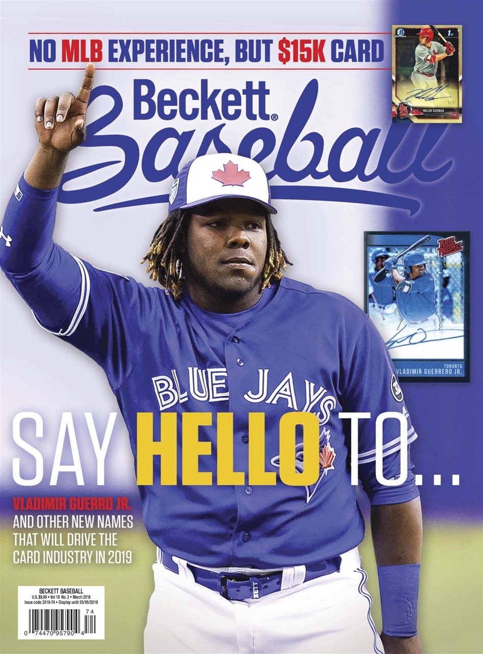 Beckett Baseball Magazine Preview Pages