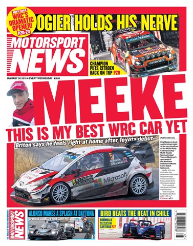 Motorsport News issue 30th January 2019