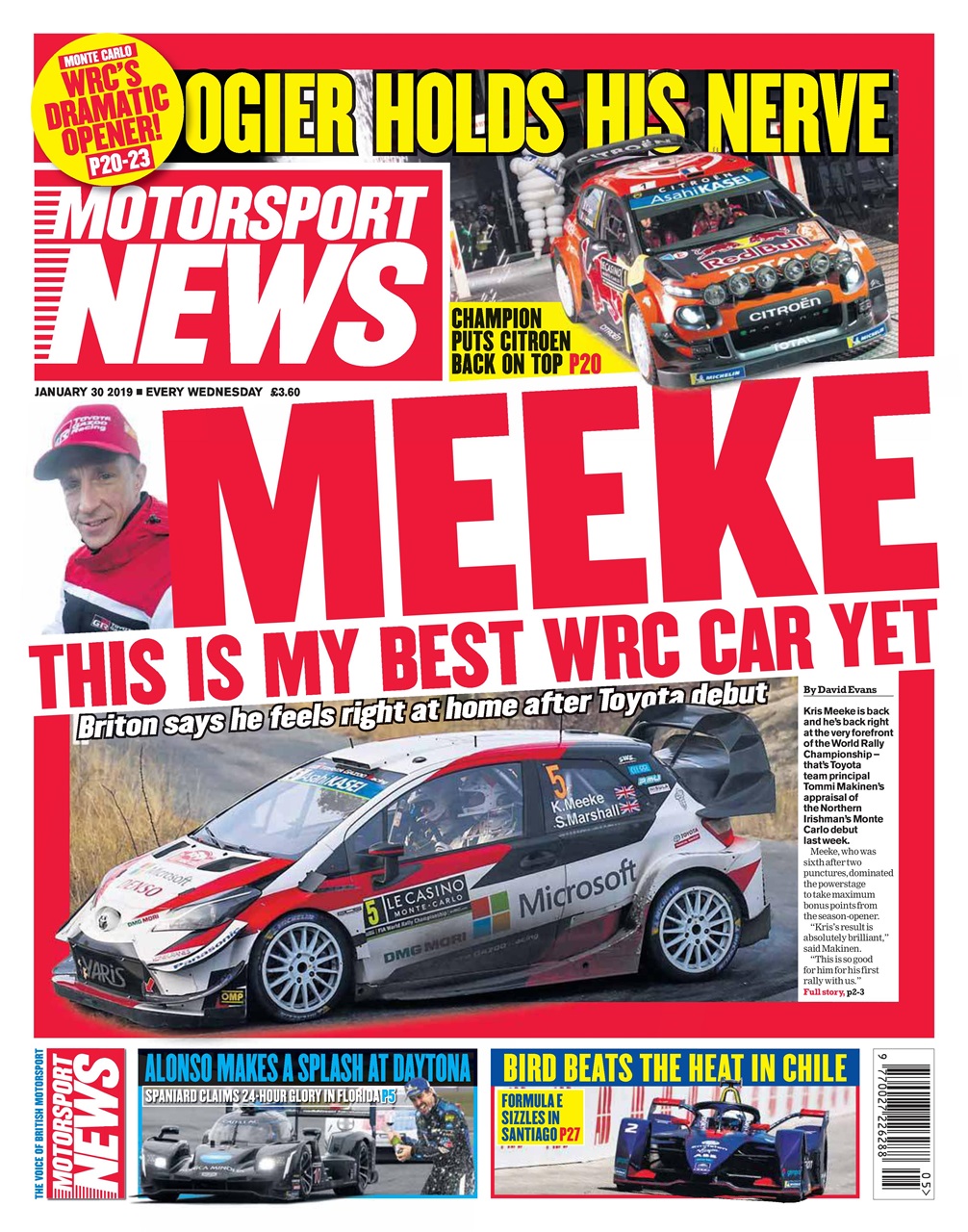 Motorsport News Preview Pages