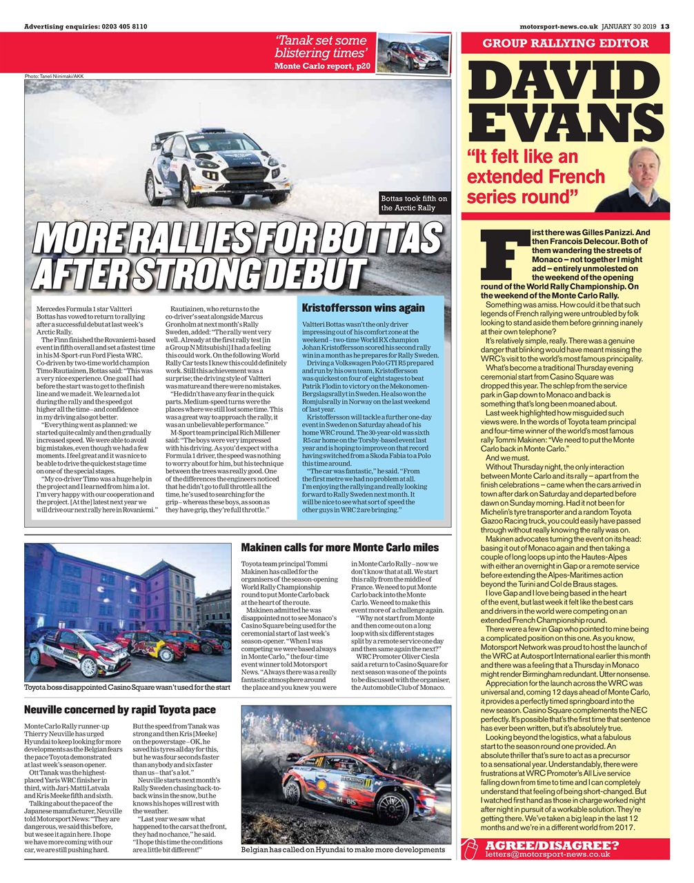 Motorsport News Preview Pages