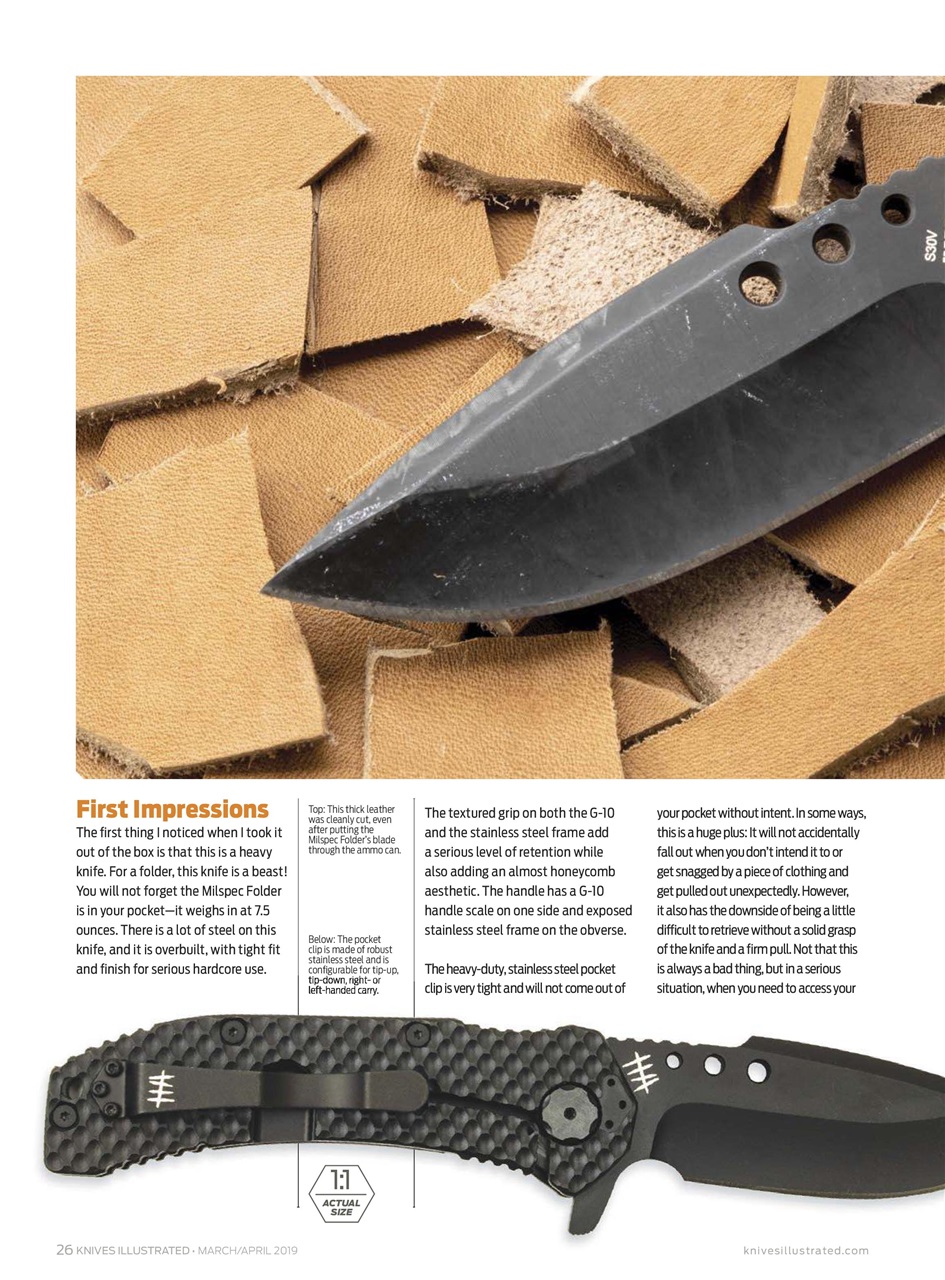 Knives Illustrated Preview Pages