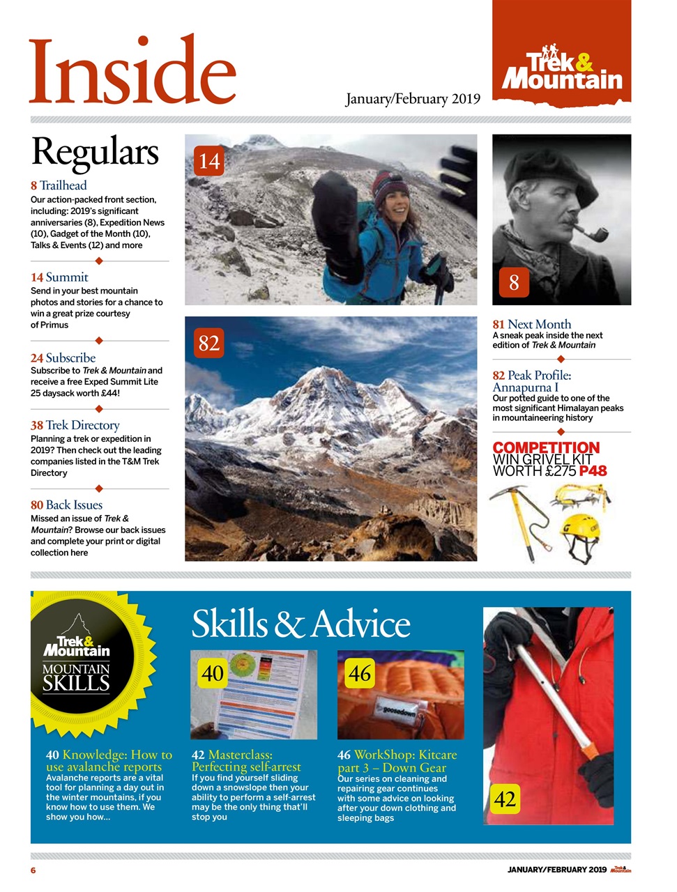 Trek & Mountain Magazine Preview Pages