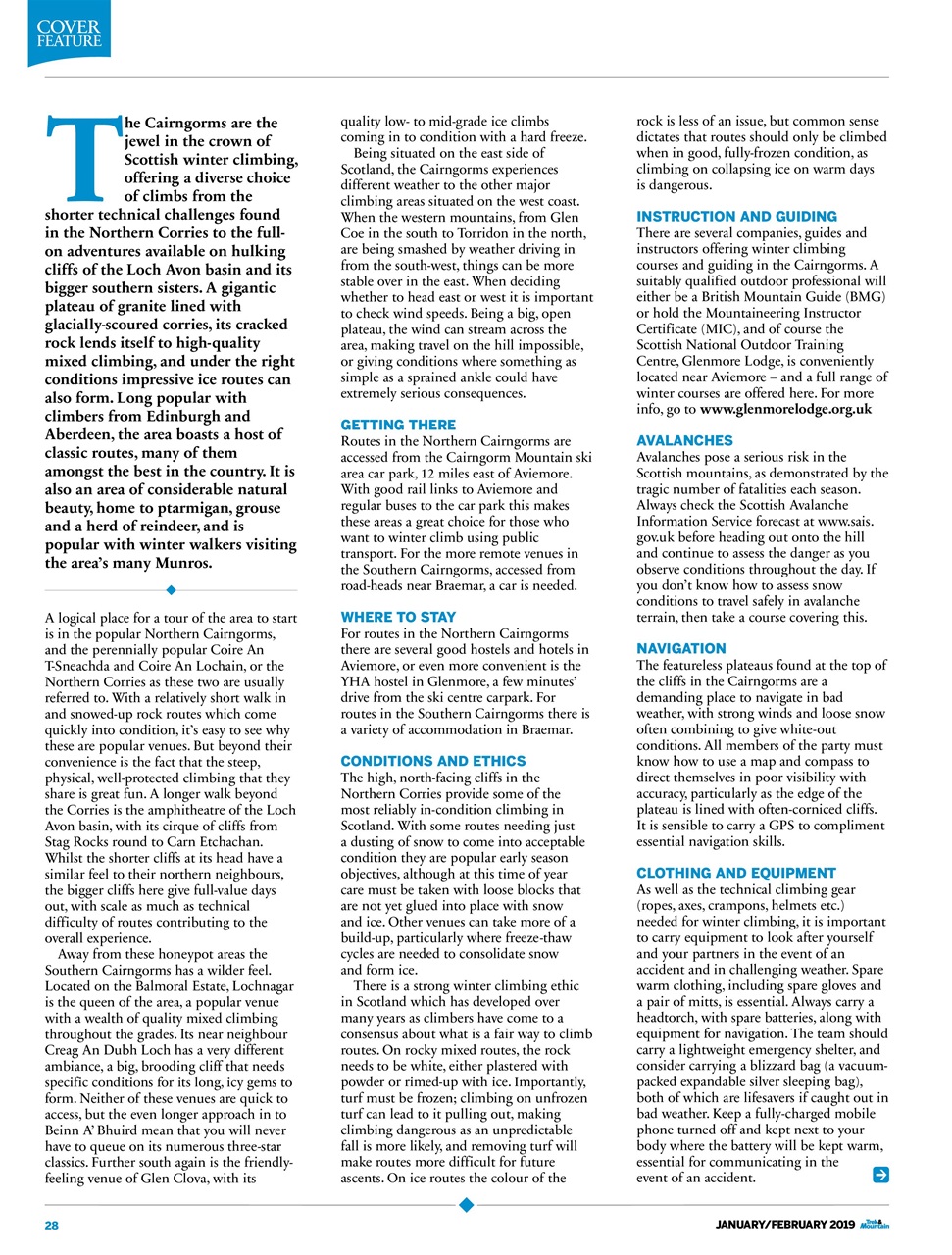 Trek & Mountain Magazine Preview Pages