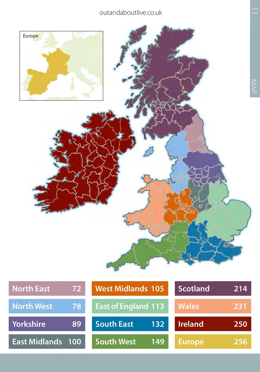 Campsite Finder Preview Pages