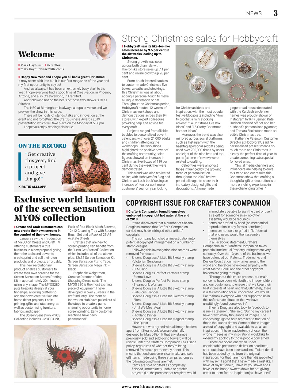 Craft Business Preview Pages