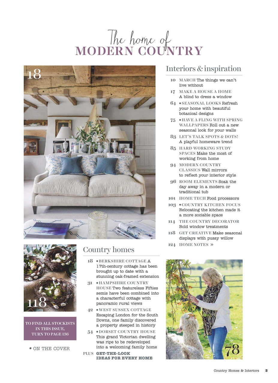 Country Homes & Interiors Preview Pages