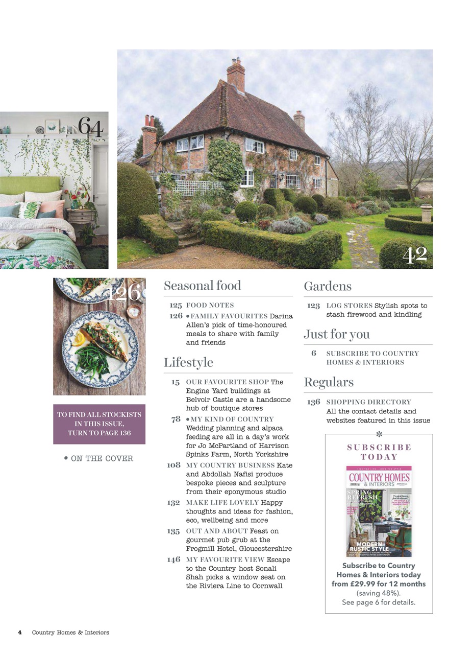 Country Homes & Interiors Preview Pages