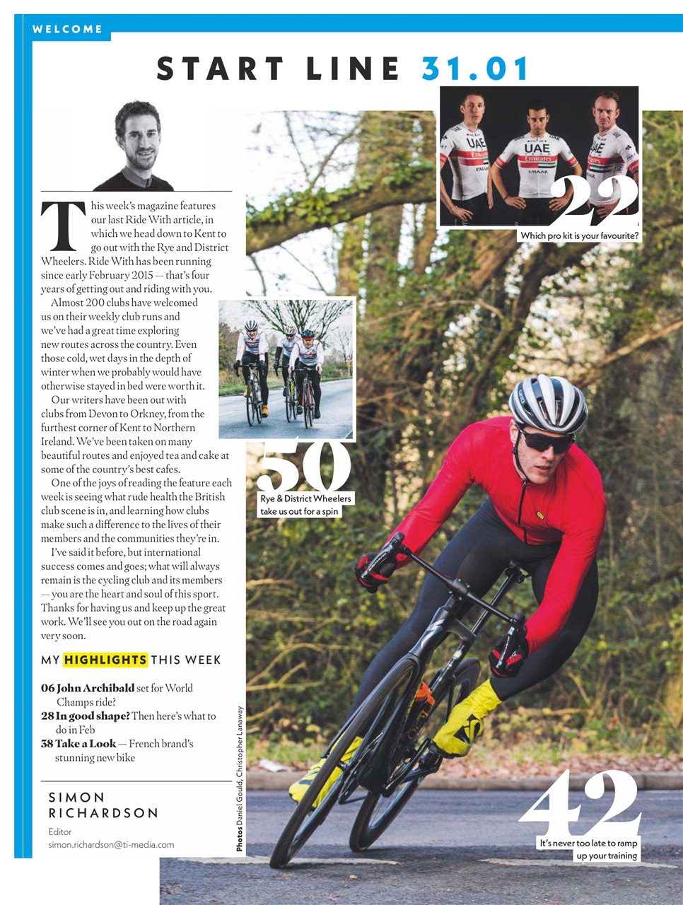 Cycling Weekly Preview Pages