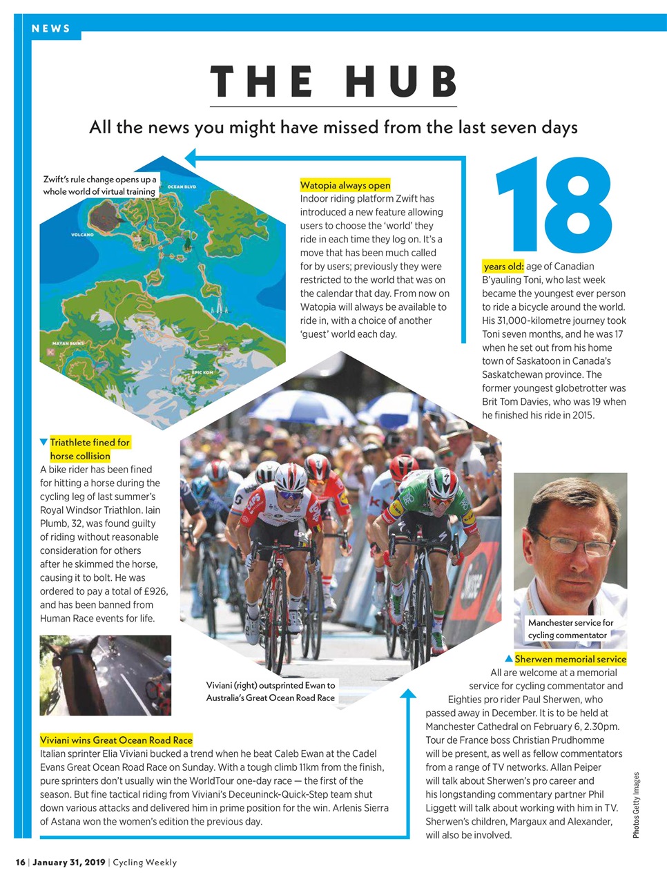 Cycling Weekly Preview Pages
