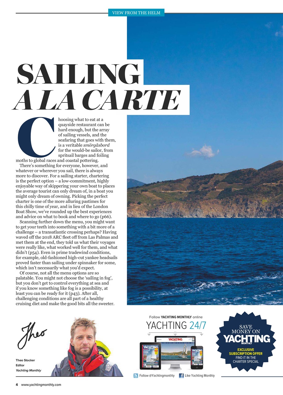 Yachting Monthly Preview Pages