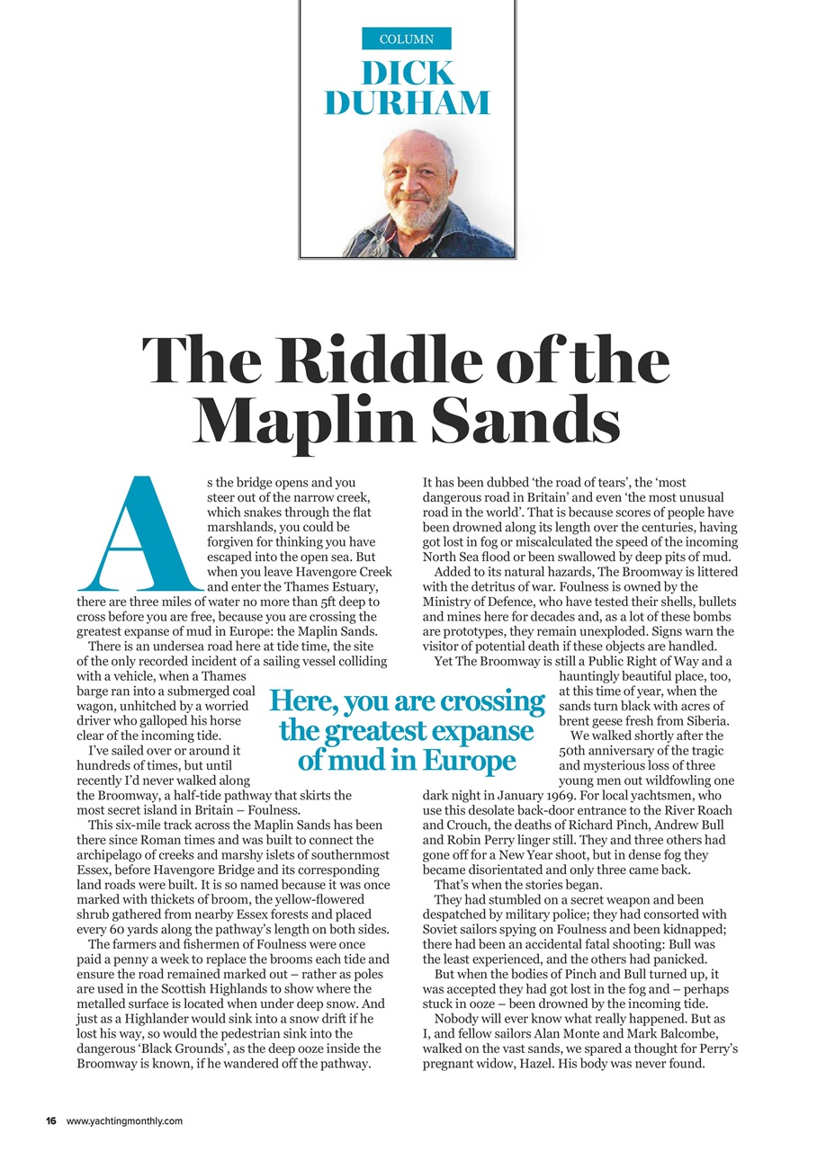 Yachting Monthly Preview Pages