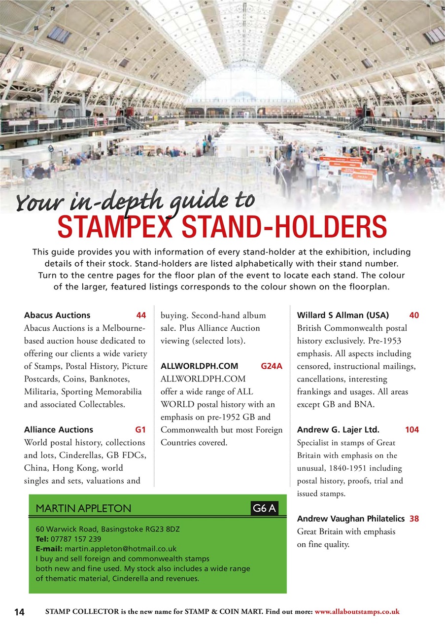 Stamp Collector Preview Pages