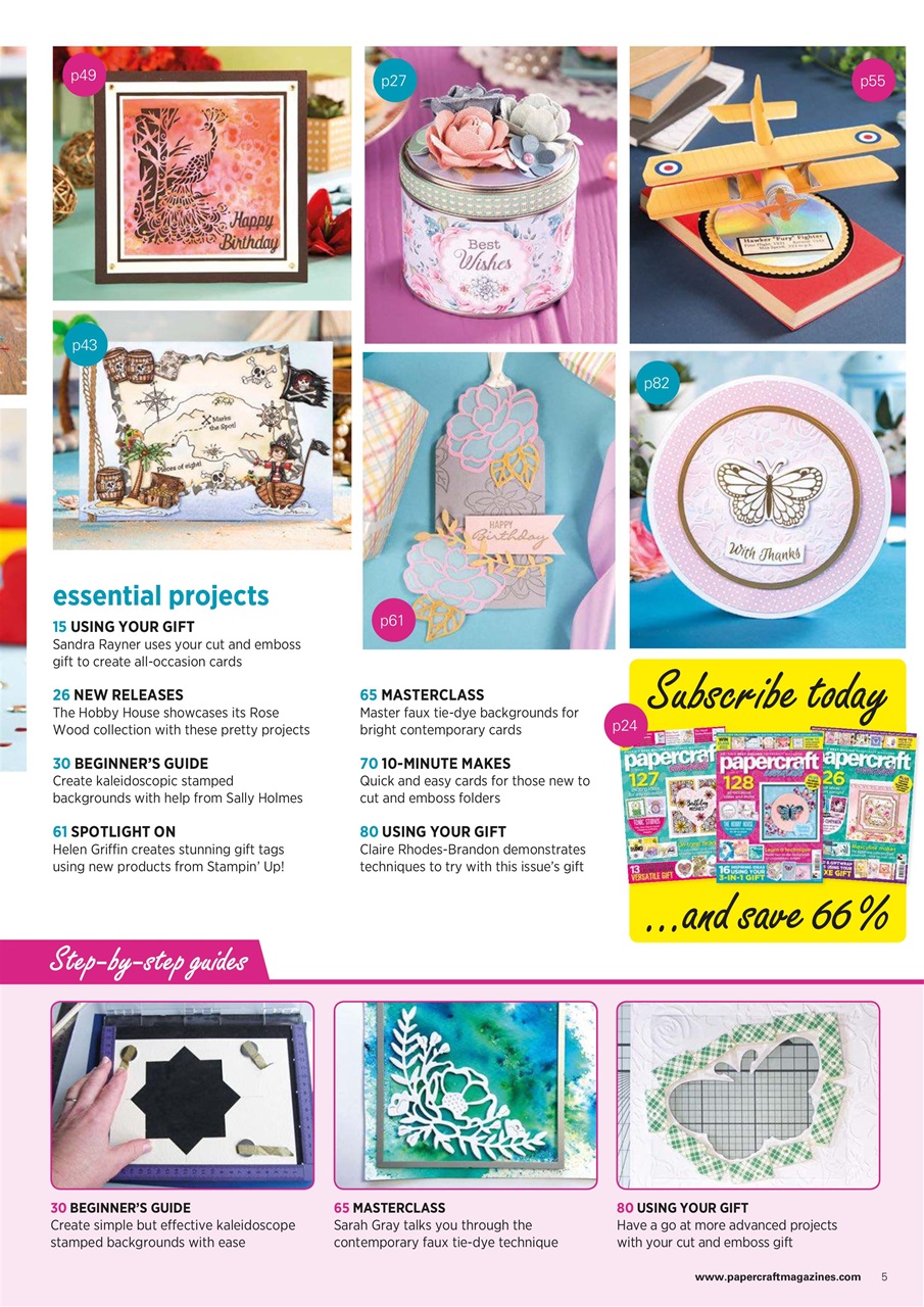 Papercraft Essentials Preview Pages