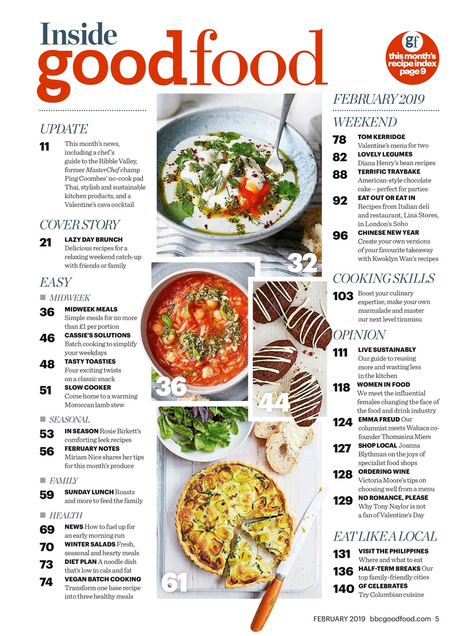 Good Food Magazine Preview Pages