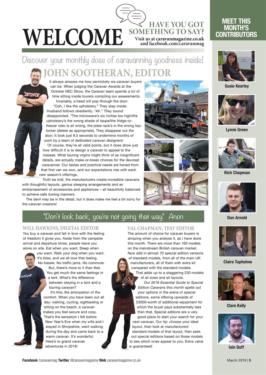 Caravan Magazine Preview Pages