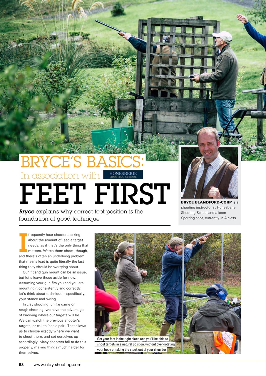 Clay Shooting Preview Pages