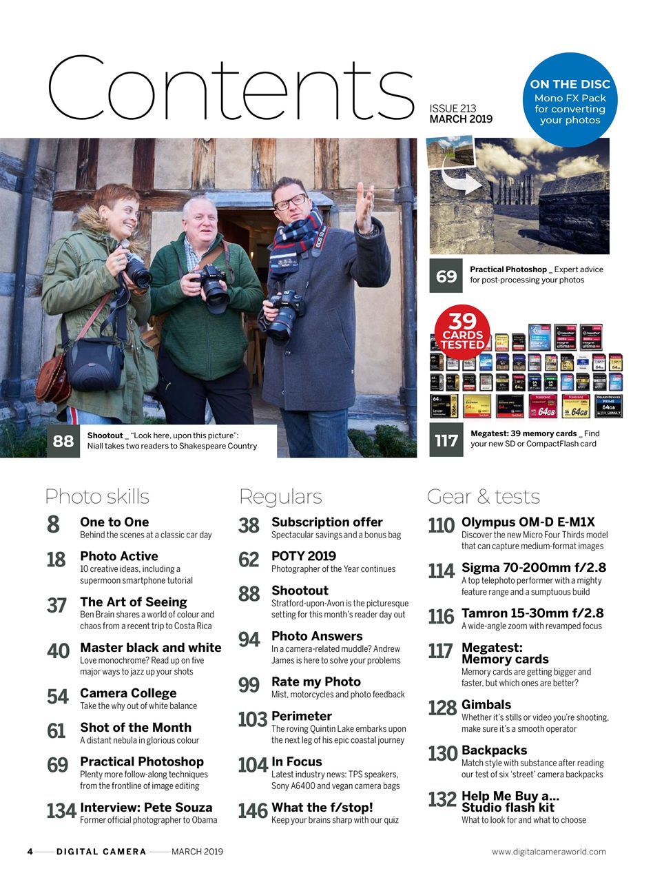 Digital Camera Magazine Preview Pages