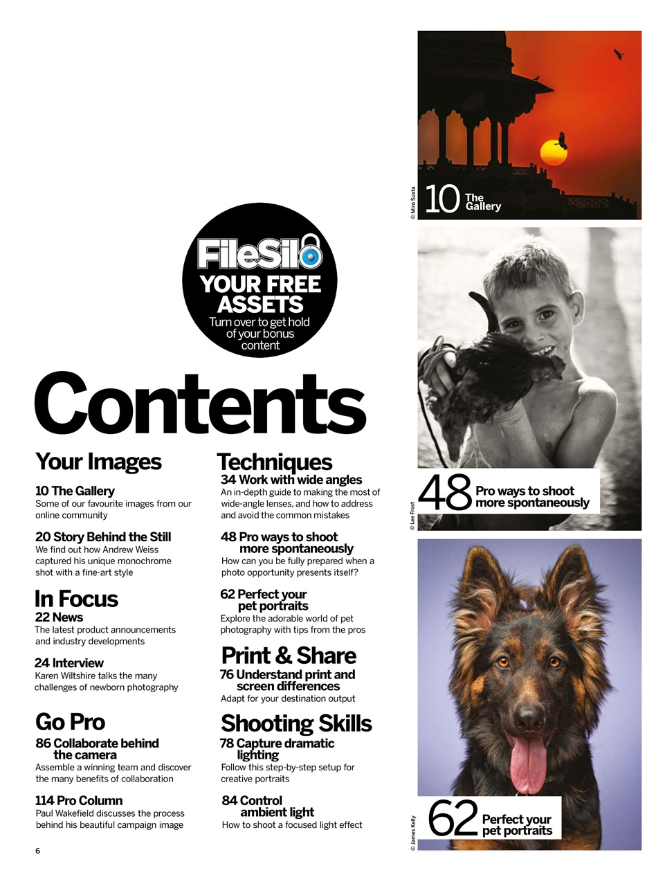 Digital Photographer Preview Pages