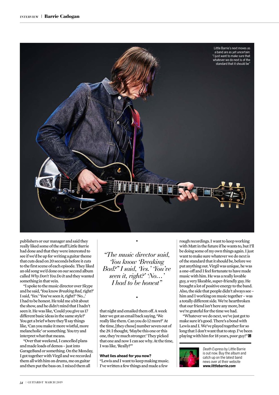 Guitarist Preview Pages