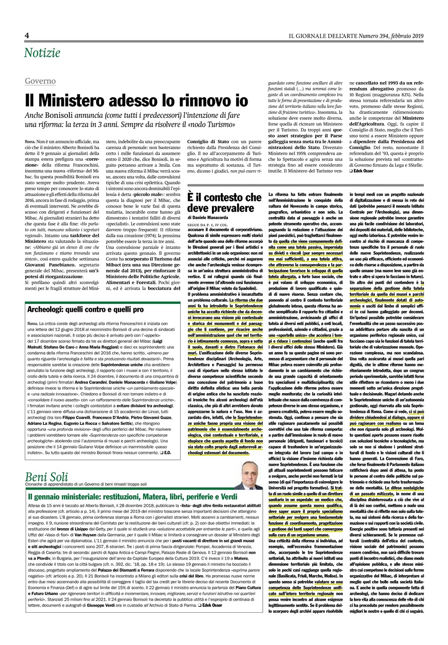 Il Giornale Dell’Arte Preview Pages
