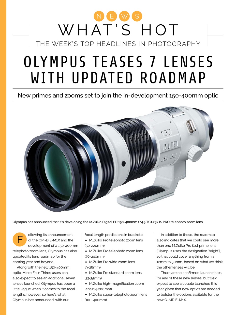 Photography Week Preview Pages