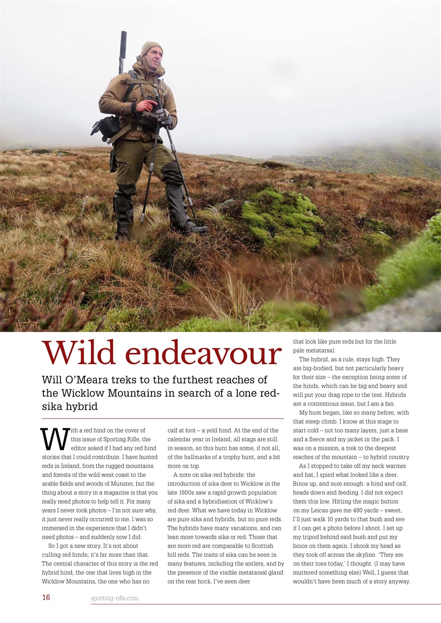 Sporting Rifle Preview Pages